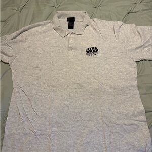 Star Wars Light Gray Polo Shirt